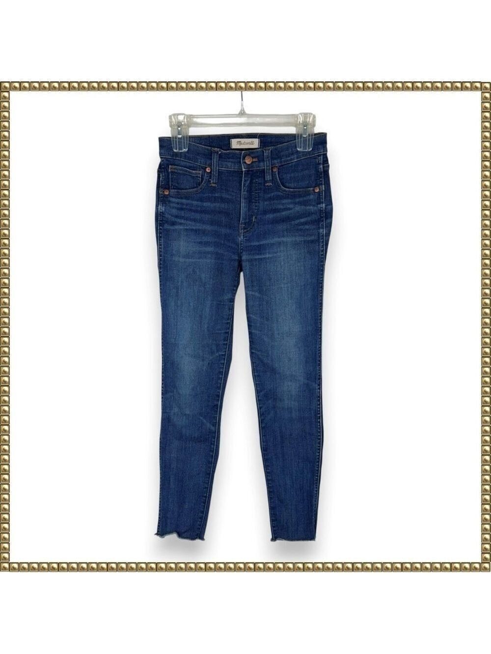 Madewell High Rise Skinny Jeans Size 26 Denim